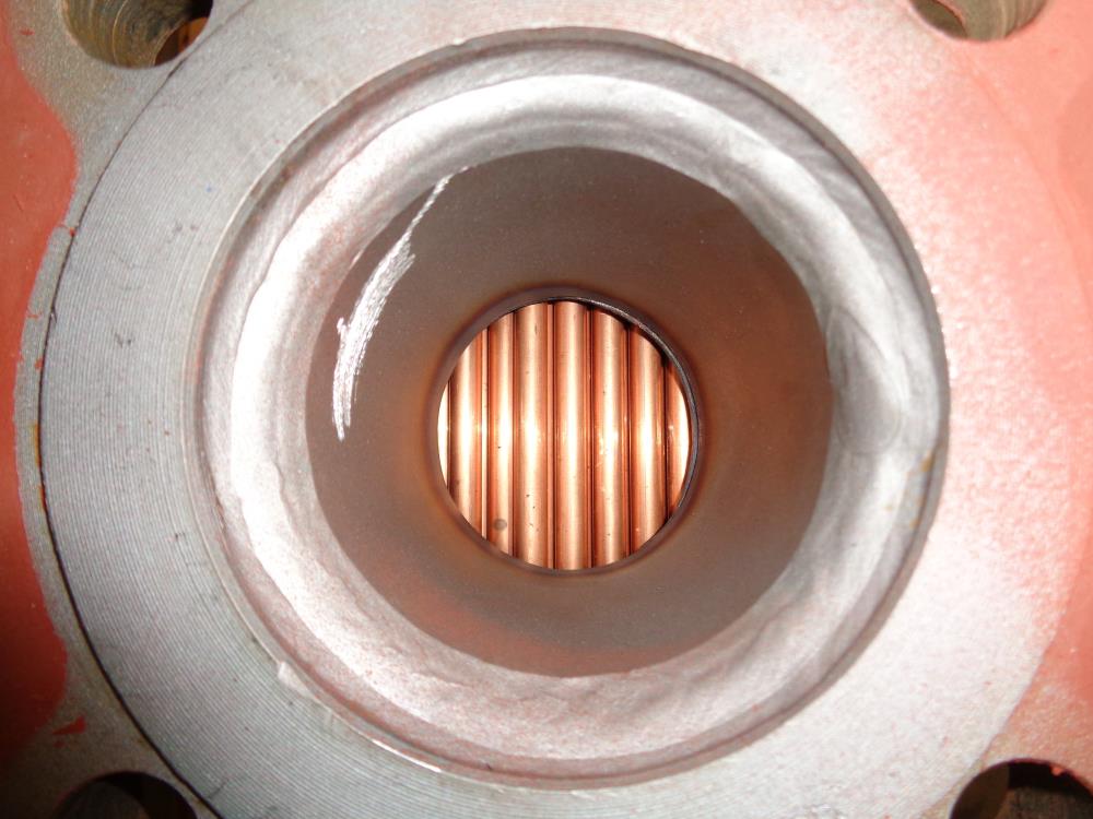 API Basco 500 Shell and Tube Heat Exchanger, Copper Tubes, 1526-06-054-000